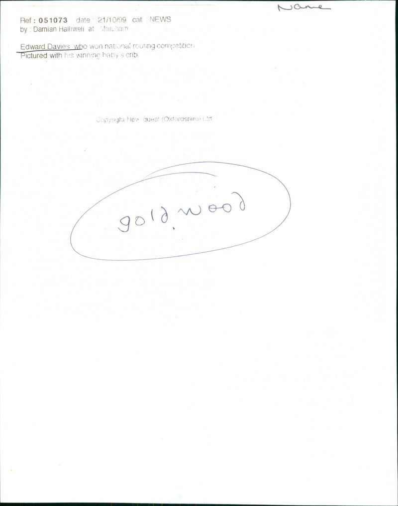 Edward Davies - Vintage Photograph