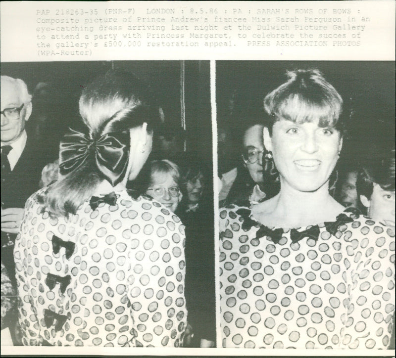 Sarah Ferguson - Vintage Photograph