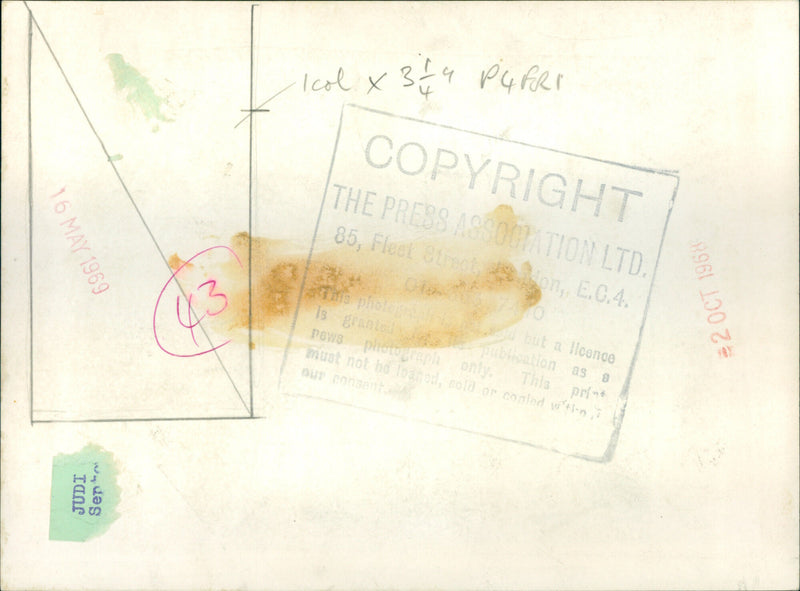 Judi Dench - Vintage Photograph