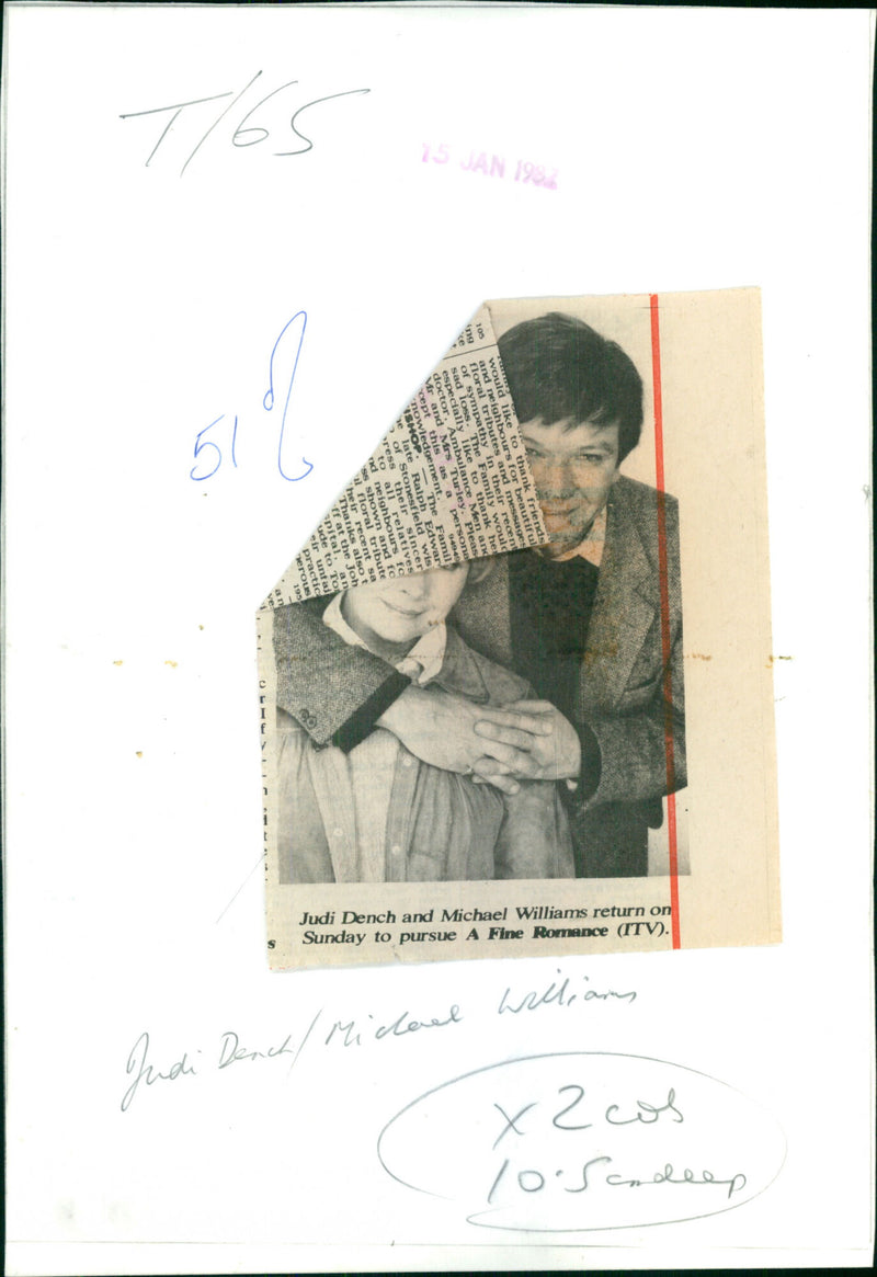 Judi Dench - Vintage Photograph