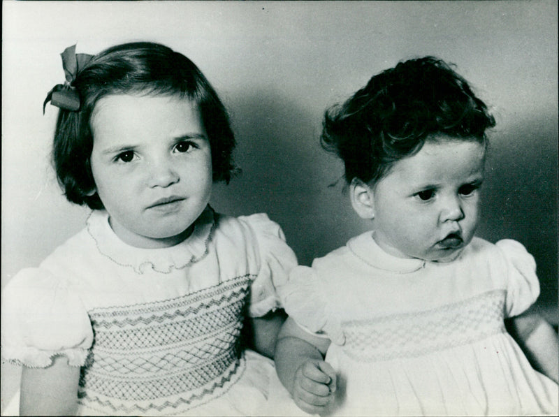 Sarah Ferguson and Sister, Jane - Vintage Photograph