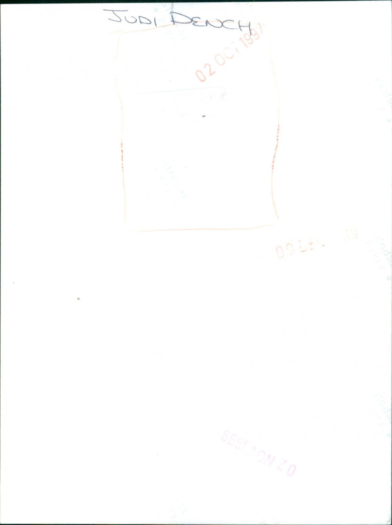 Judi Dench - Vintage Photograph