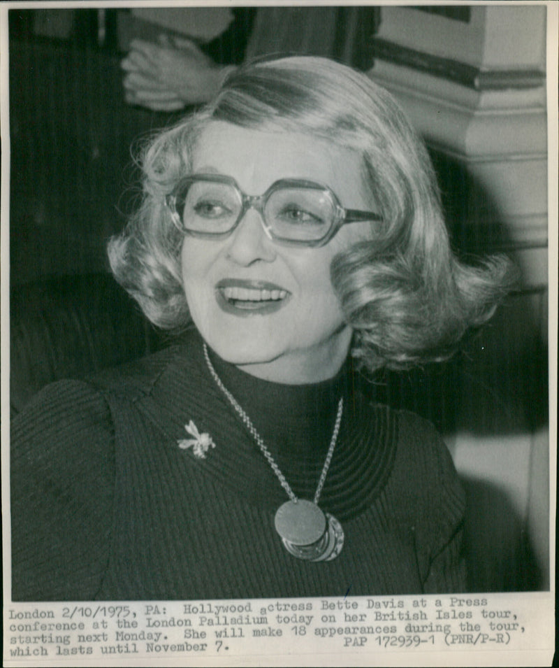 Bette Davis - Vintage Photograph