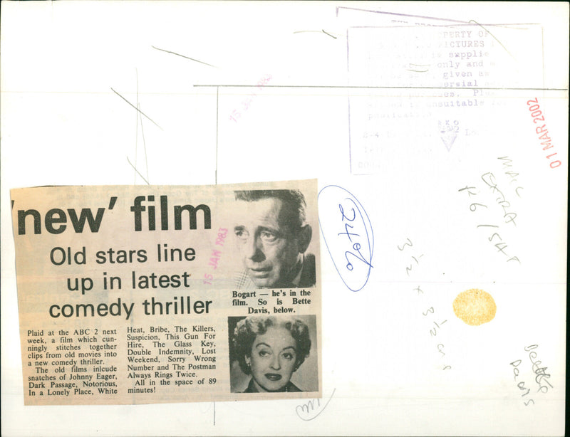 Bette Davis - Vintage Photograph