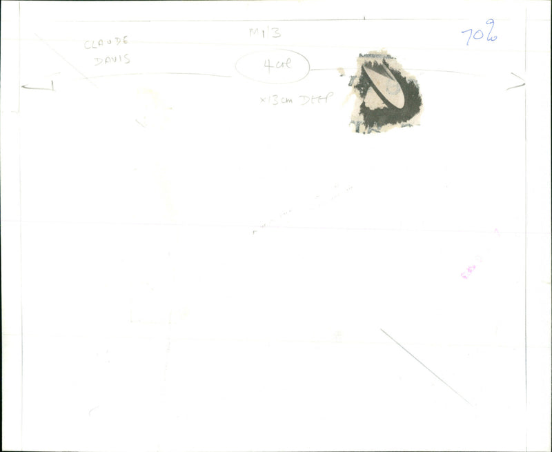 Claude Davis - Vintage Photograph