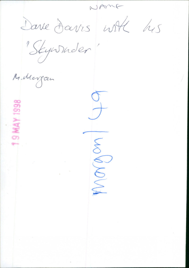 Dave Davis - Vintage Photograph