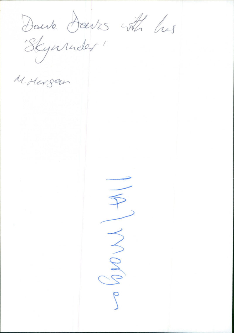 Dave Davis - Vintage Photograph