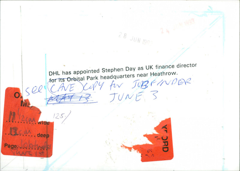 Stephen Day - Vintage Photograph