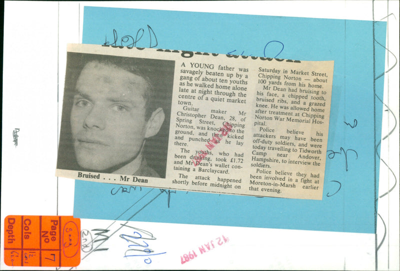 Christopher Dean - Vintage Photograph