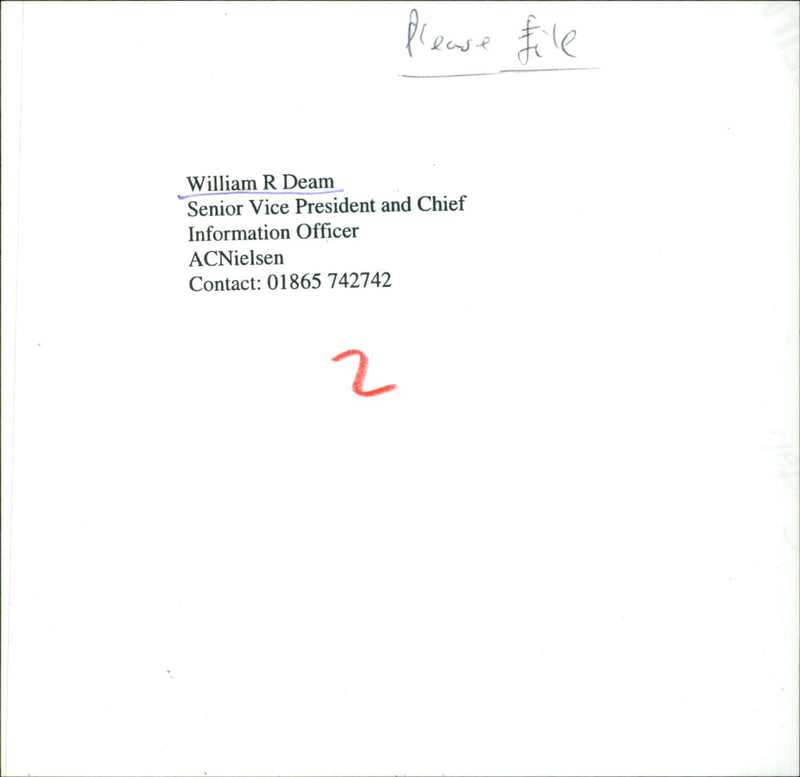 William R. Deam - Vintage Photograph