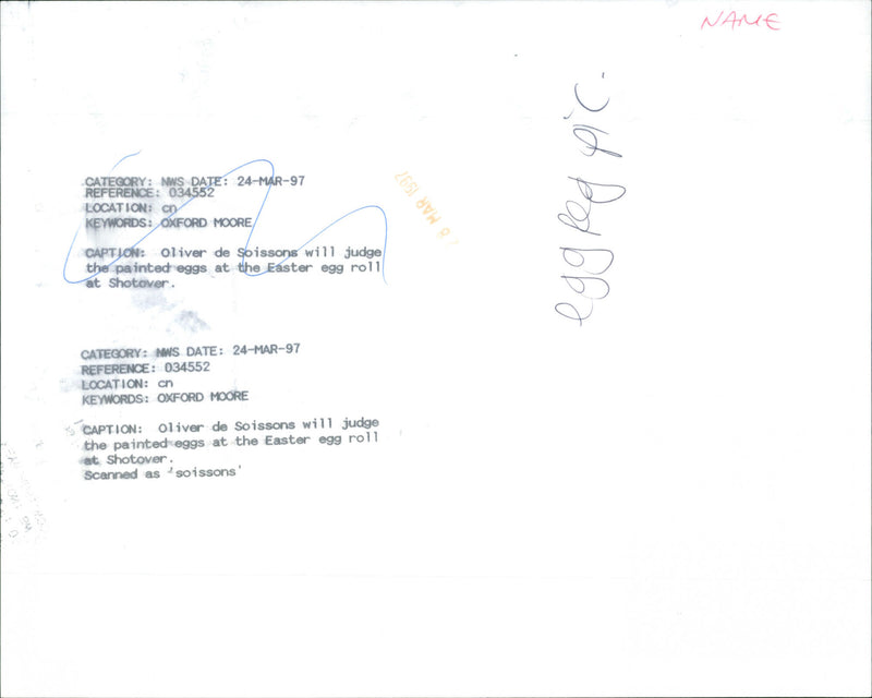 Oliver de Soissons - Vintage Photograph