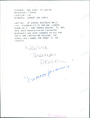 Lauren Champion and Thomas Deacon - Vintage Photograph