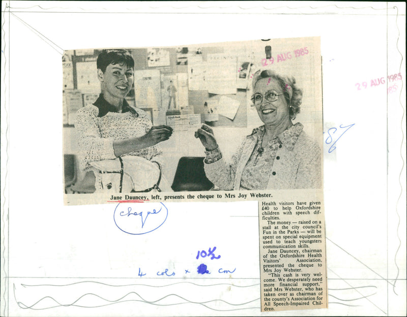 Jane Dauncey - Vintage Photograph