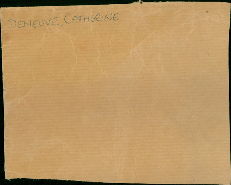 Catherine Deneuve - Vintage Photograph