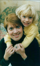 Juliette Dann and Her Daughter, Aimee - Vintage Photograph
