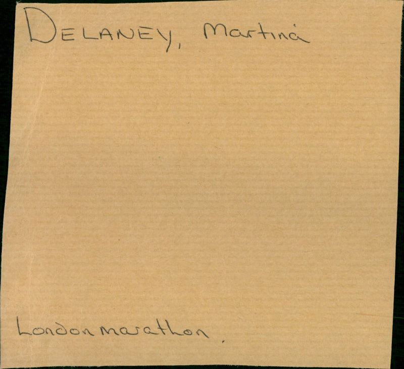 Martina Delaney - Vintage Photograph