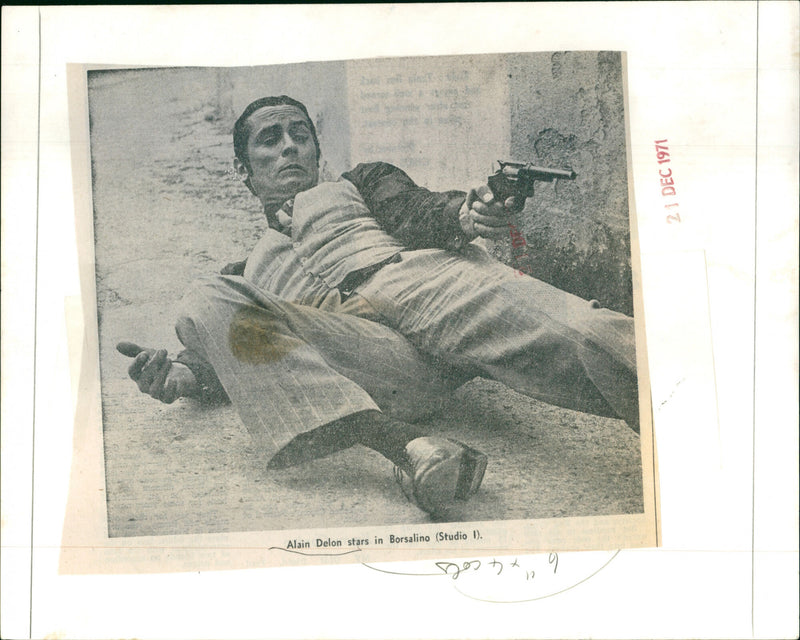 Alain Delon - Vintage Photograph