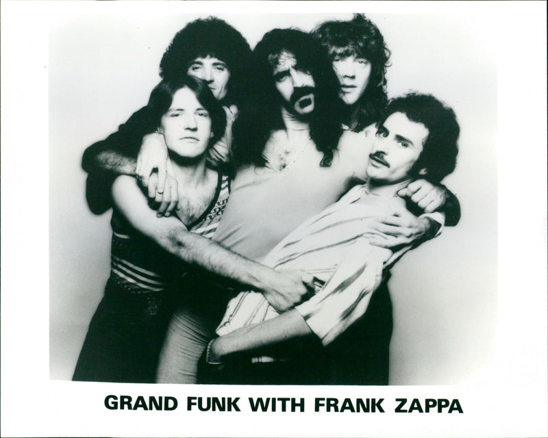Grand funk with Frank Zappa - Vintage Photograph