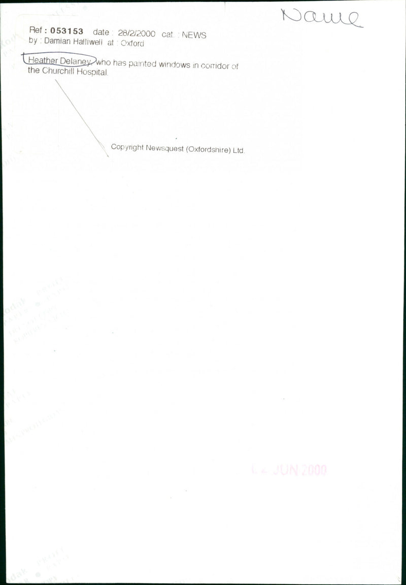 Heather Delaney - Vintage Photograph