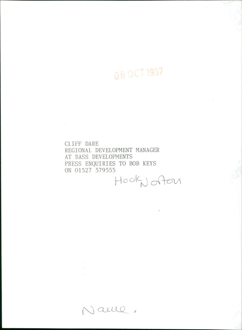 Cliff Dare - Vintage Photograph