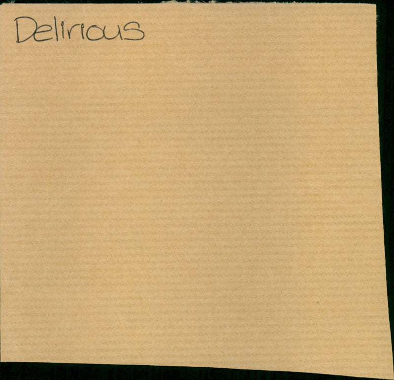 Delirious - Vintage Photograph
