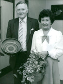 Mr and Mrs Bob young and Joyce young - Vintage Photograph