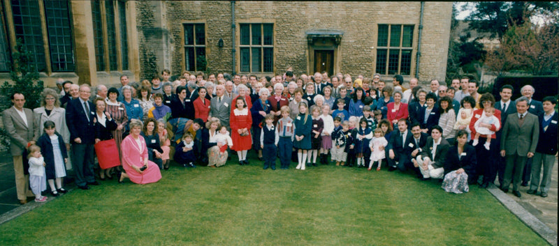 The Del Nevo Family - Vintage Photograph