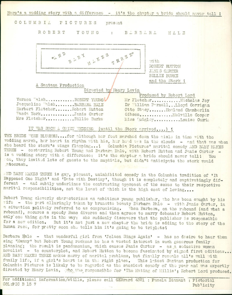 Robert Young - Vintage Photograph