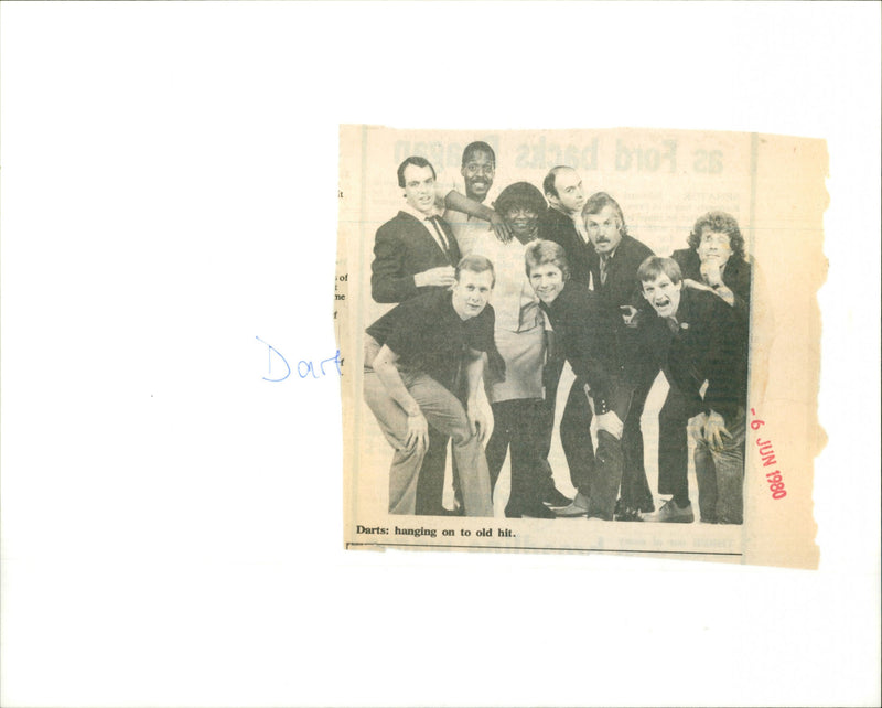 Darts - Vintage Photograph