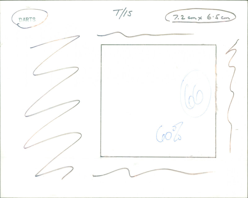 Darts - Vintage Photograph