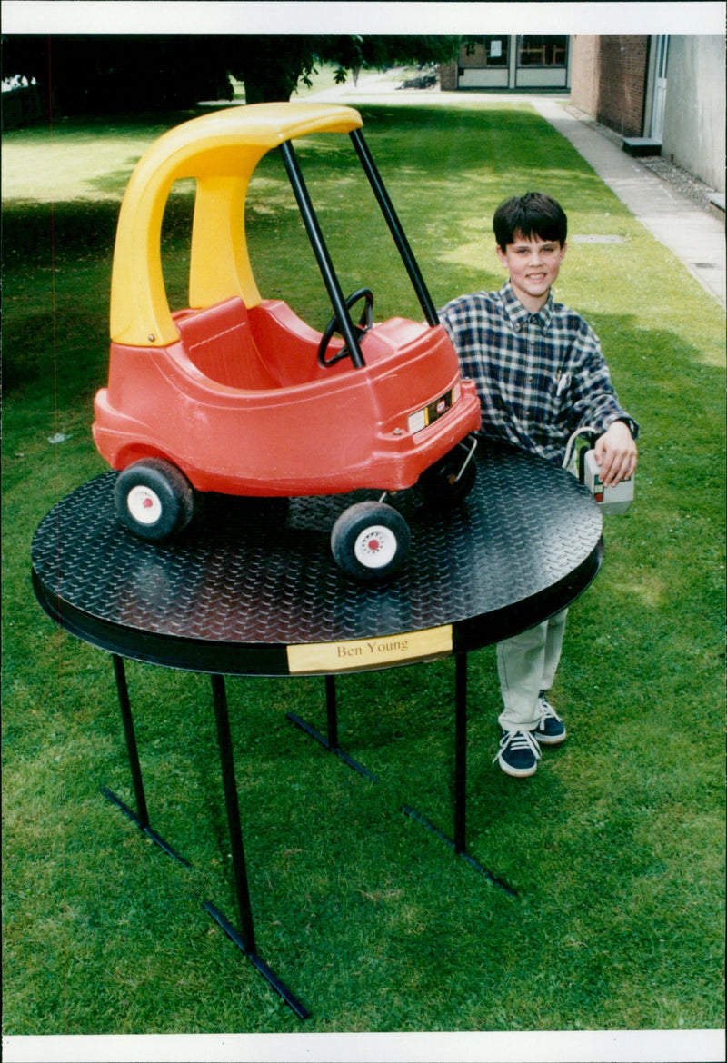 Ben young's car design - Vintage Photograph