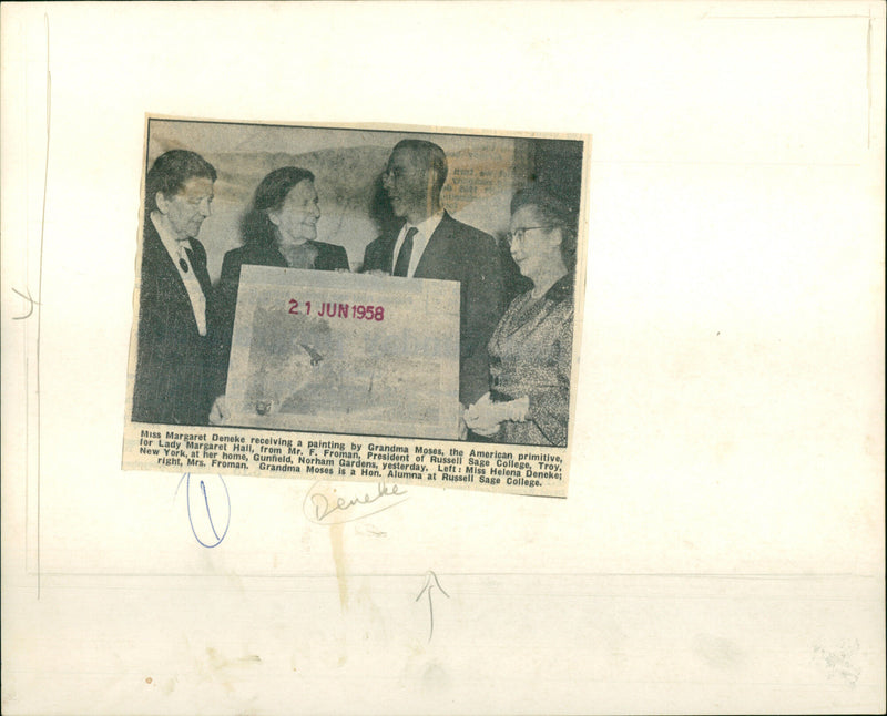 Margaret Deneke - Vintage Photograph