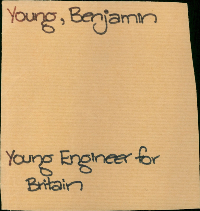 young Benjamin - Vintage Photograph