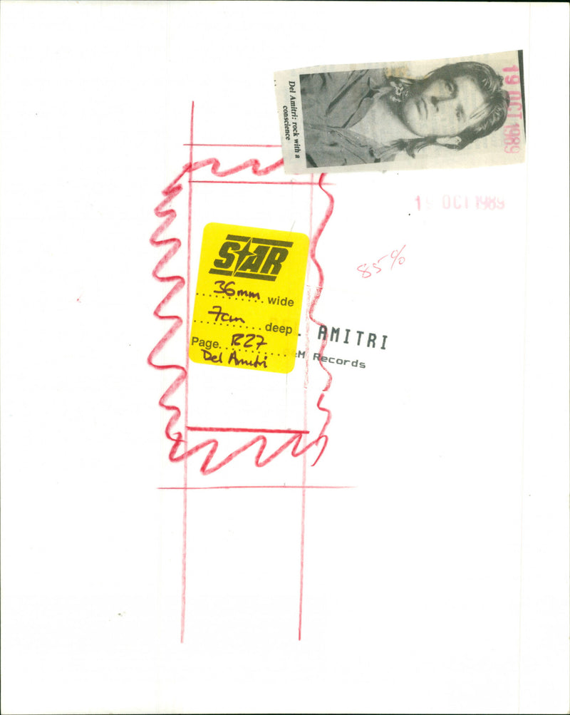 Del Amiiri - Vintage Photograph