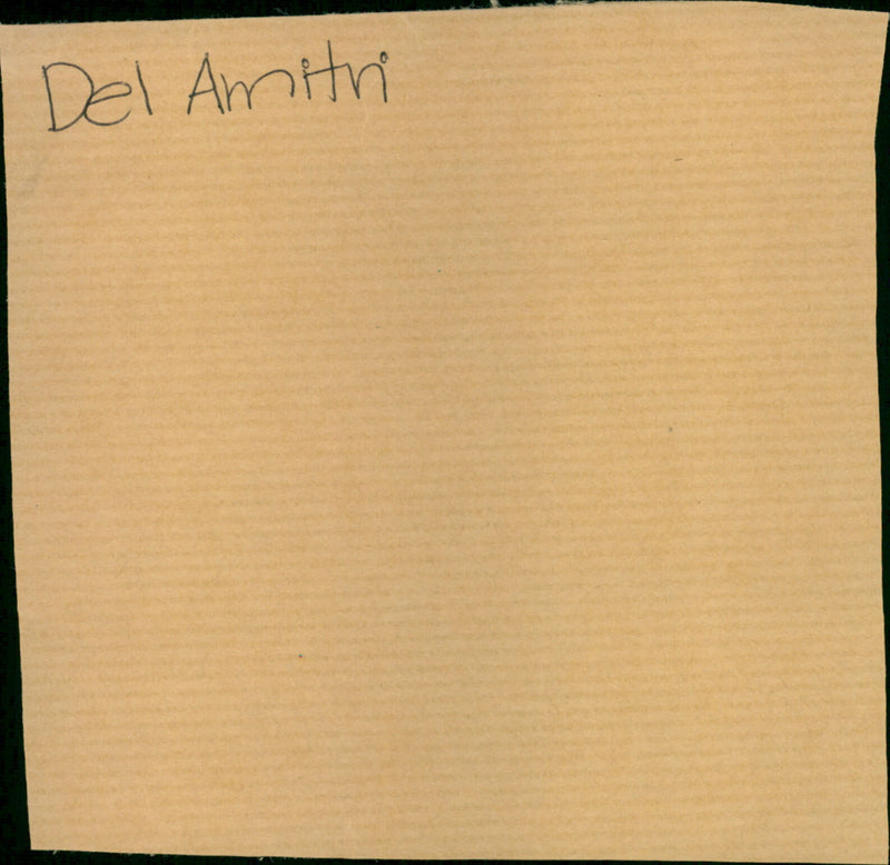 Del Amiiri - Vintage Photograph
