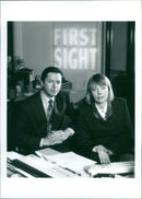 Michael Delahaye and Antonia Higgs - Vintage Photograph