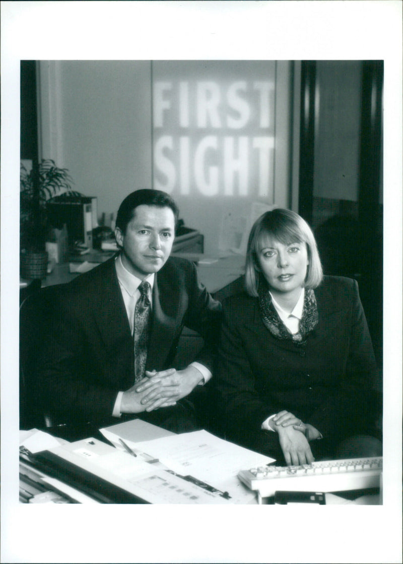 Michael Delahaye and Antonia Higgs - Vintage Photograph