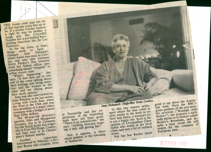 jane deknatel - Vintage Photograph