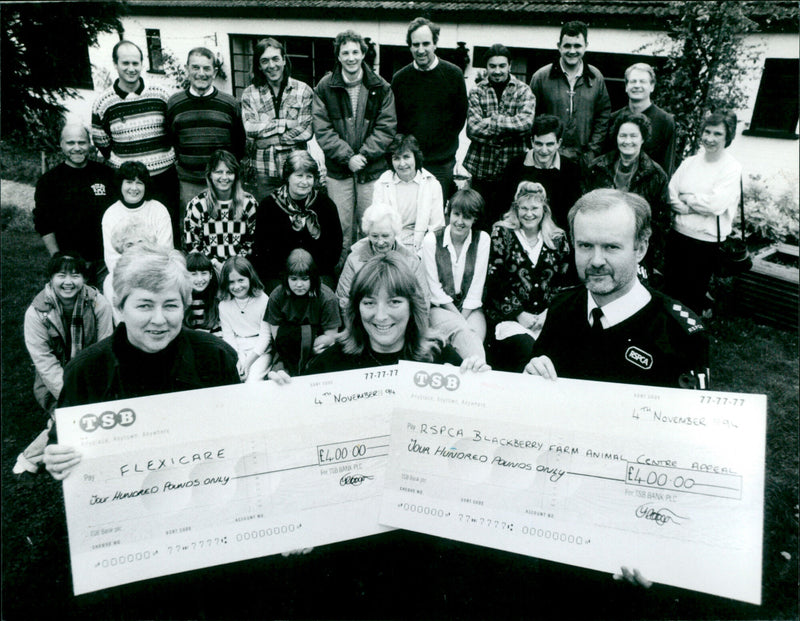Sue Kenrick, Linda Pigott and Doug Davidson - Vintage Photograph