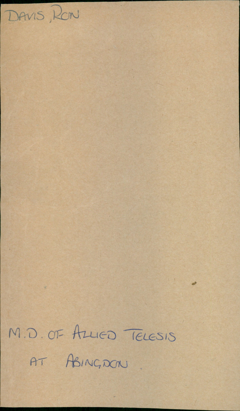 Davis Ron - Vintage Photograph