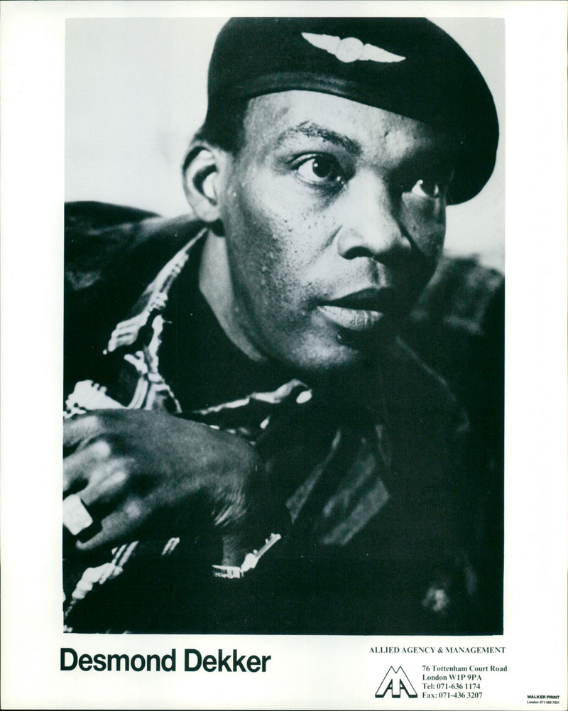 Desmond Dekker - Vintage Photograph