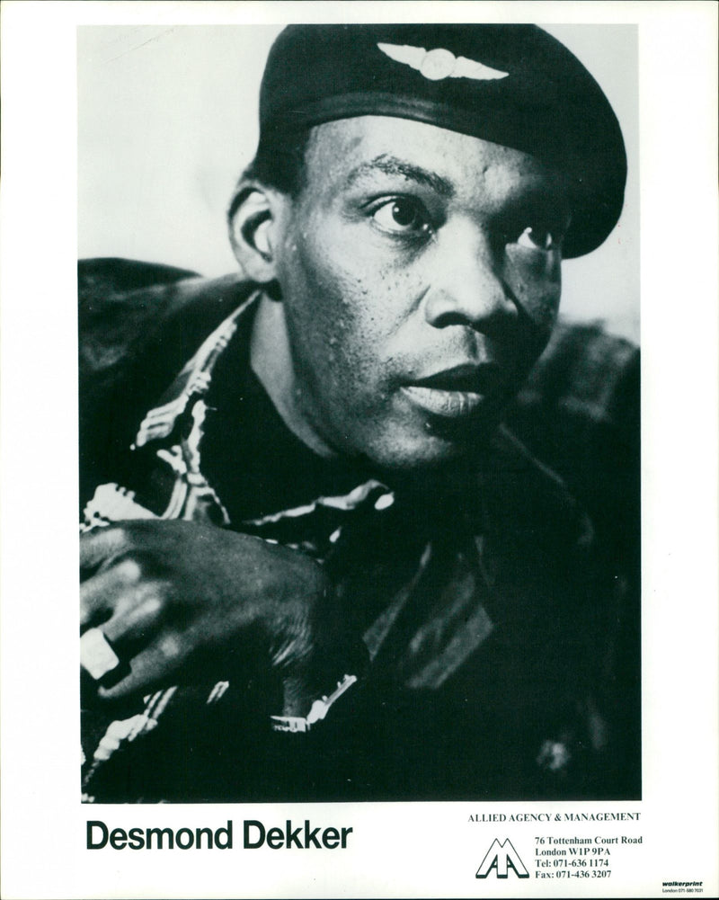 Desmond Dekker - Vintage Photograph