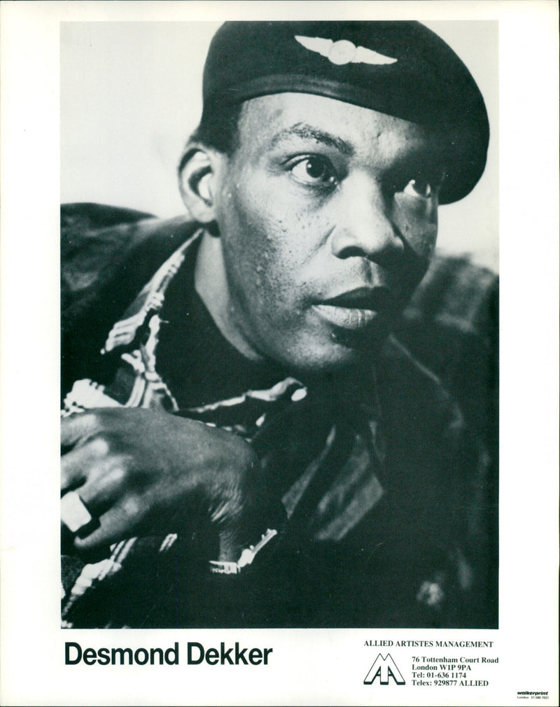 Desmond Dekker - Vintage Photograph