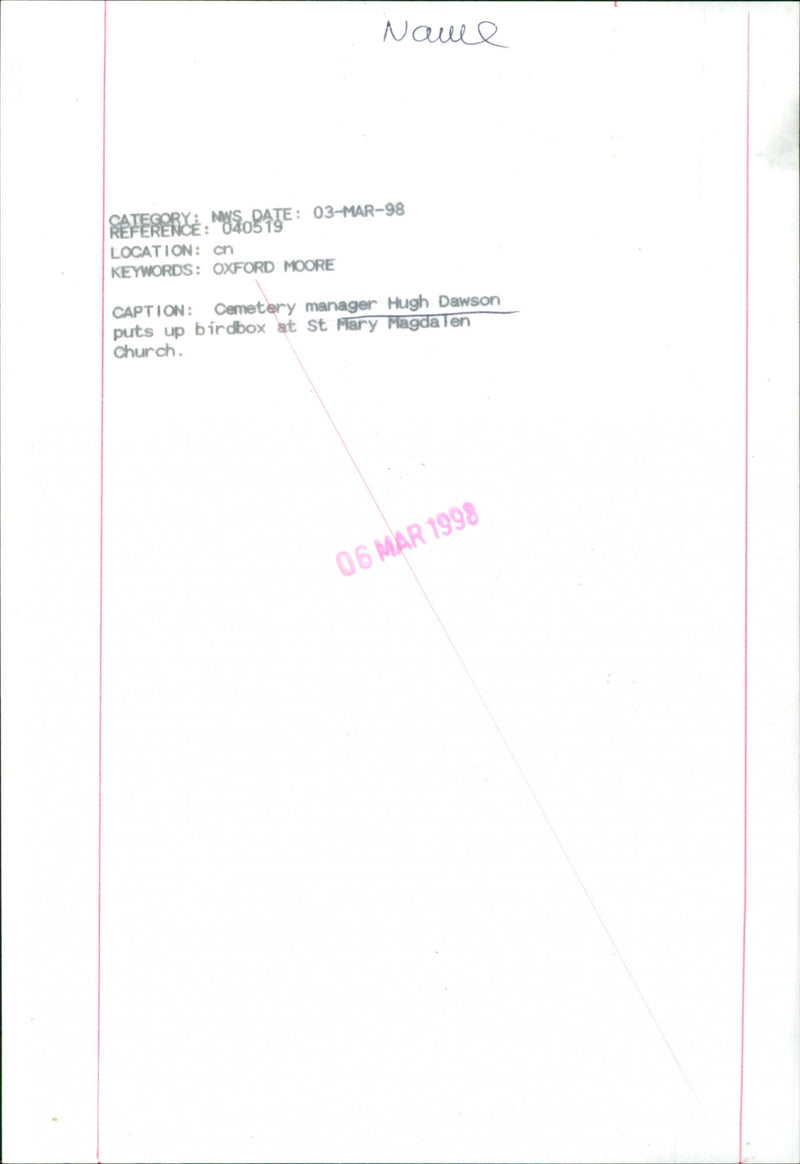 Hugh Dawson - Vintage Photograph