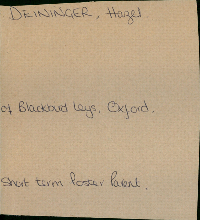 Deininger family - Vintage Photograph