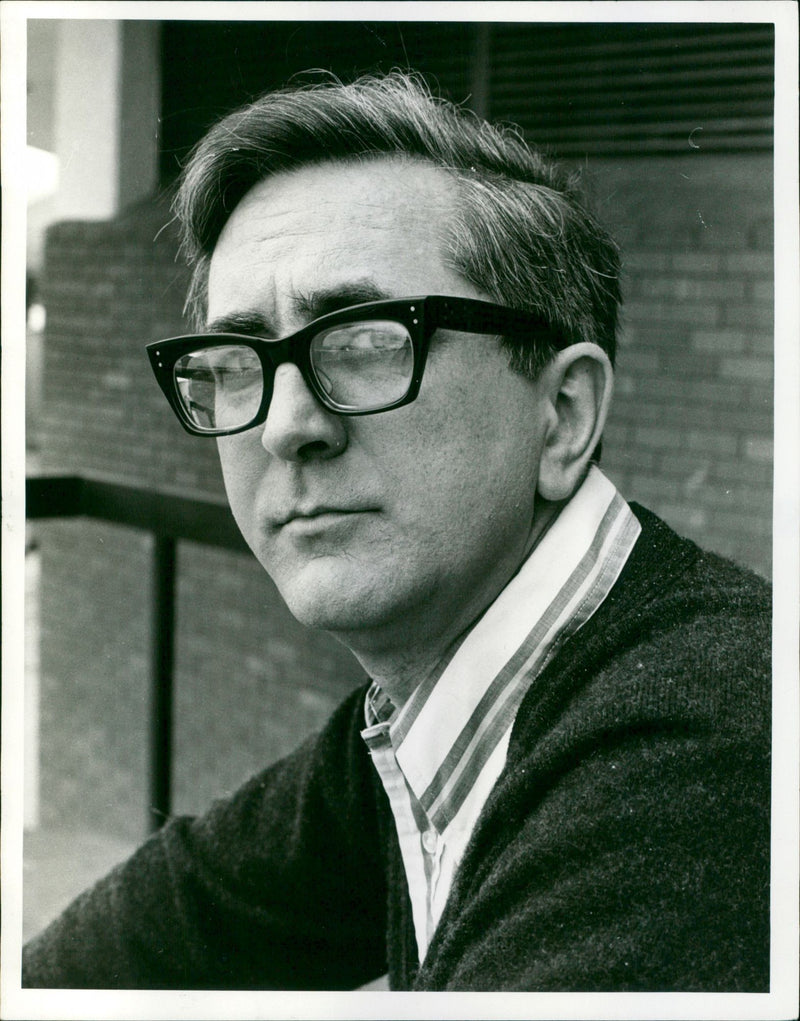 Len Deighton - Vintage Photograph