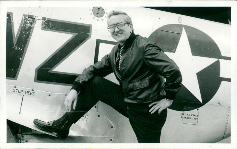 Len Deighton - Vintage Photograph