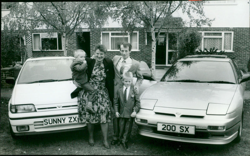 Caroline and Gareth Davies - Vintage Photograph