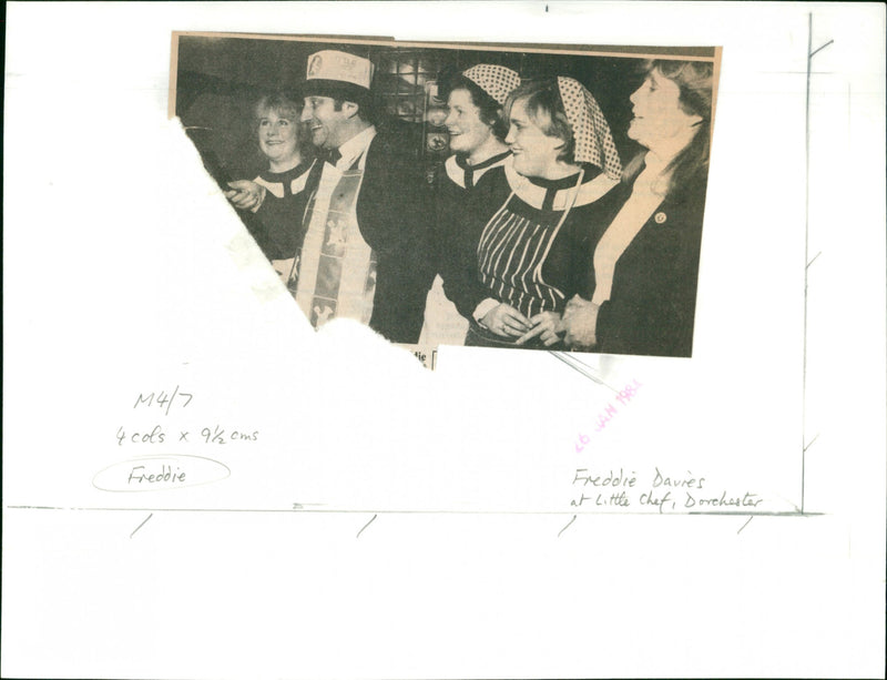 Freddie Davies - Vintage Photograph