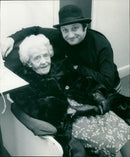 Freddie Davies and Edith Gribbon - Vintage Photograph